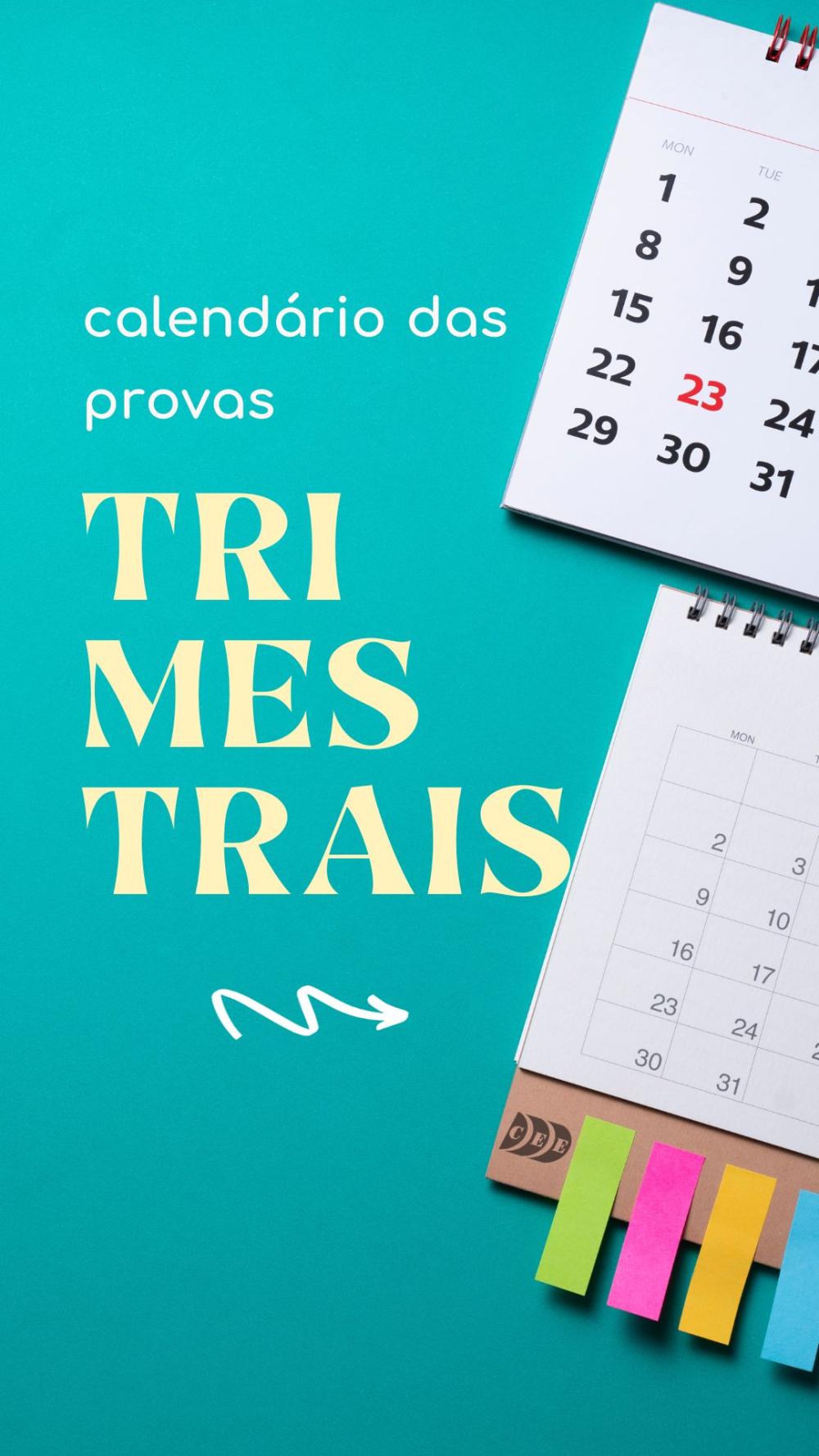 Calendário Trimestrais